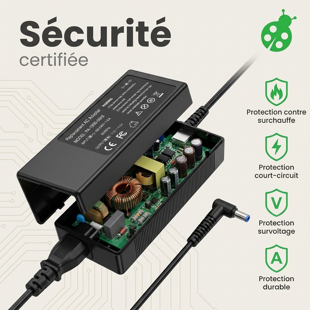 Ladegerate laptop hp  17 ca0005nf65