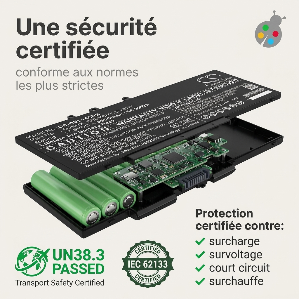 Akkus und ersatzakkus laptop dell latitude 5290