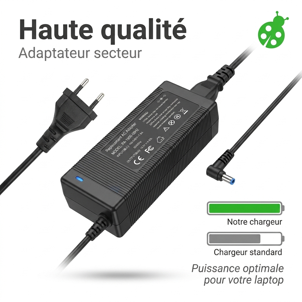 Ladegerate laptop hp  pavilion 15 dw0062nf