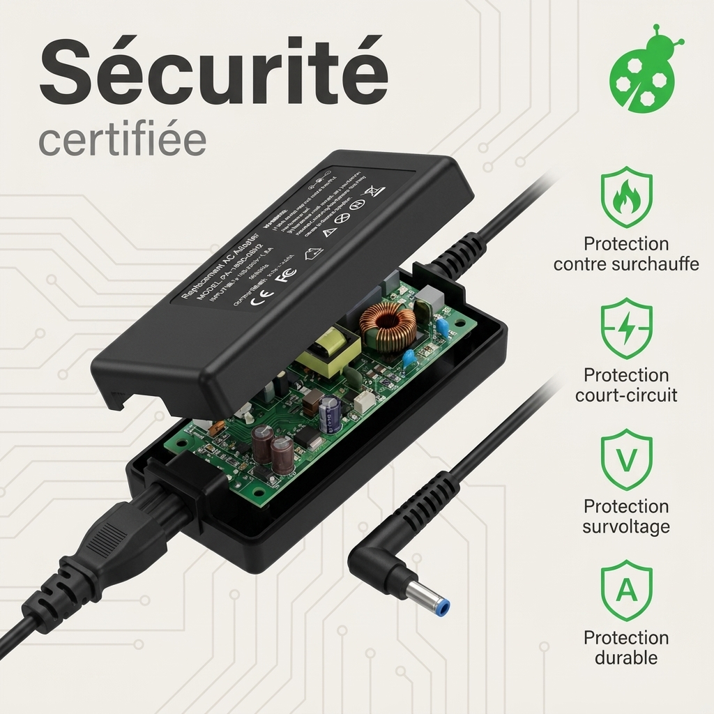Ladegerate laptop hp  pavilion 15 dw0062nf