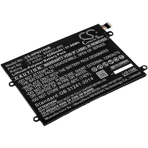 Akkus-und-ersatzakkus hp notebook x2 10-p011nf