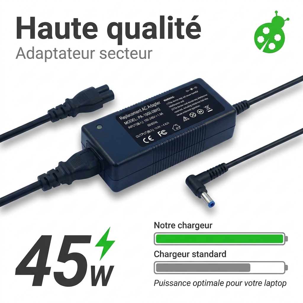 Ladegerate laptop hp  pavilion 13 an0014nf