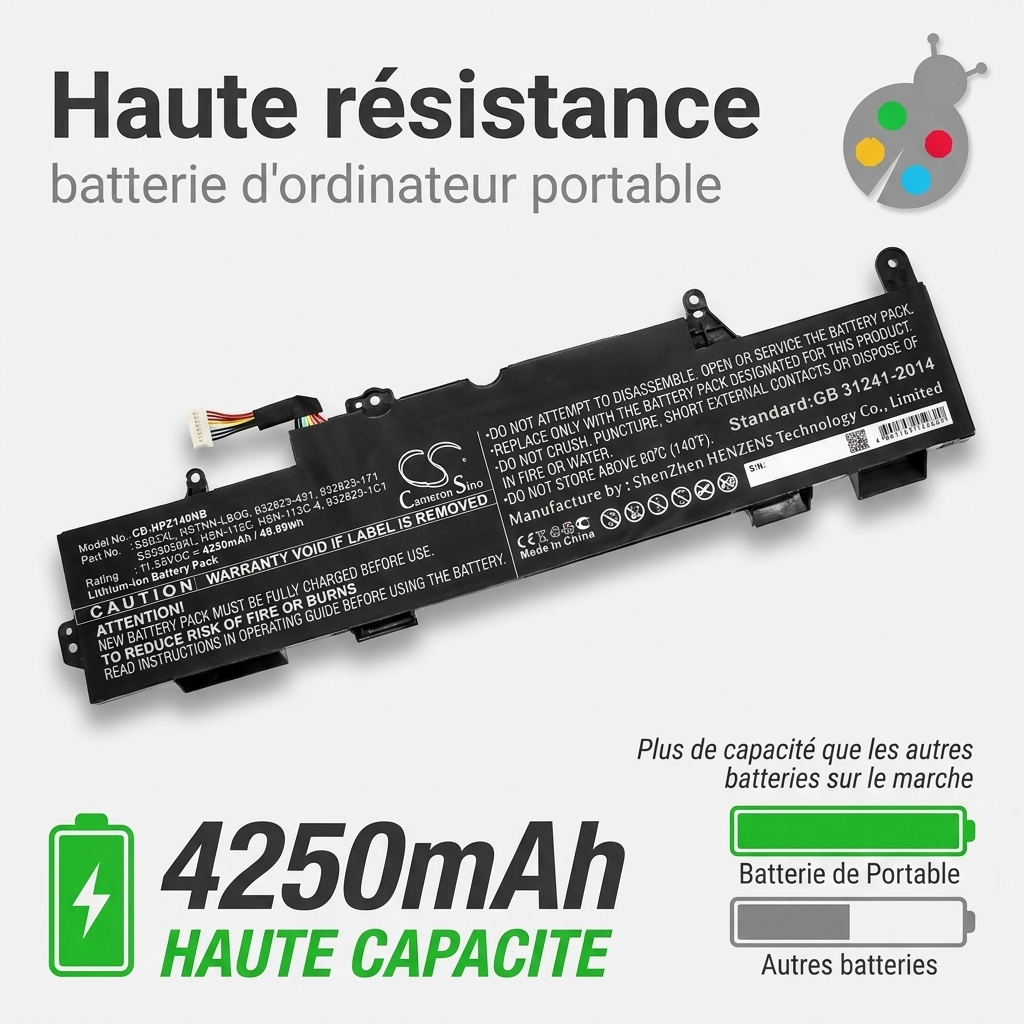 Akkus und ersatzakkus laptop hp elitebook 830 g5 3uu07pc