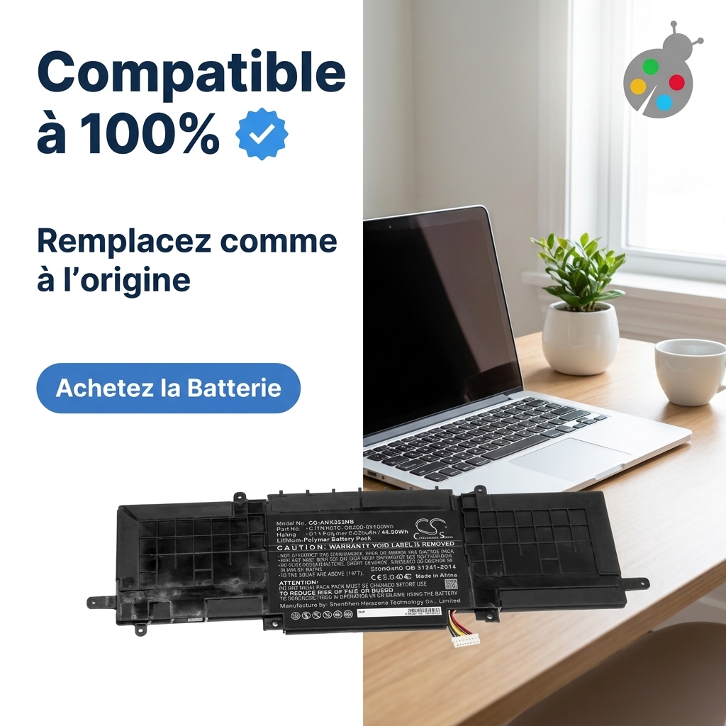 Akkus und ersatzakkus laptop asus zenbook 13 ux333fa 0092s8265u