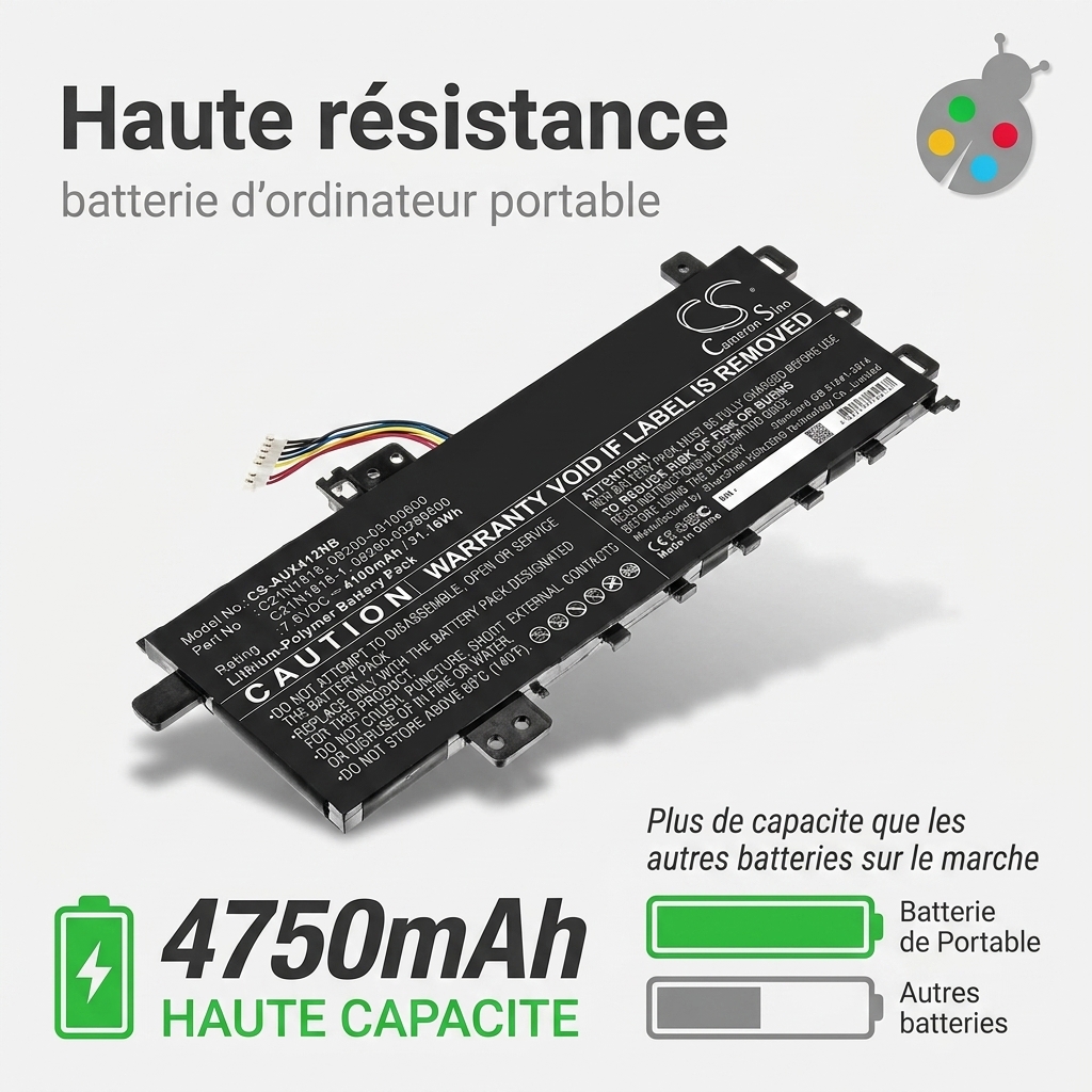 Akkus und ersatzakkus laptop asus vivobook 15 f512fl ej314t