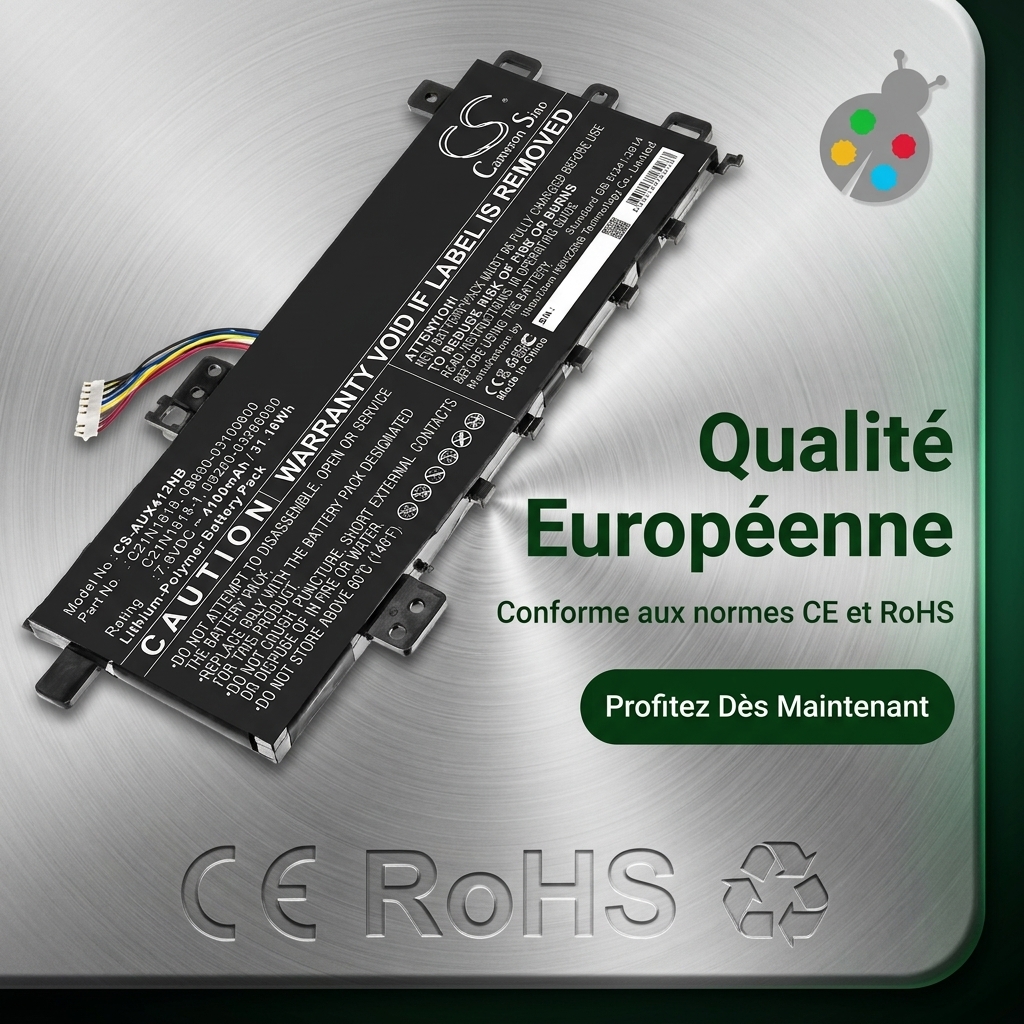 Akkus und ersatzakkus laptop asus vivobook 15 f512fl ej314t