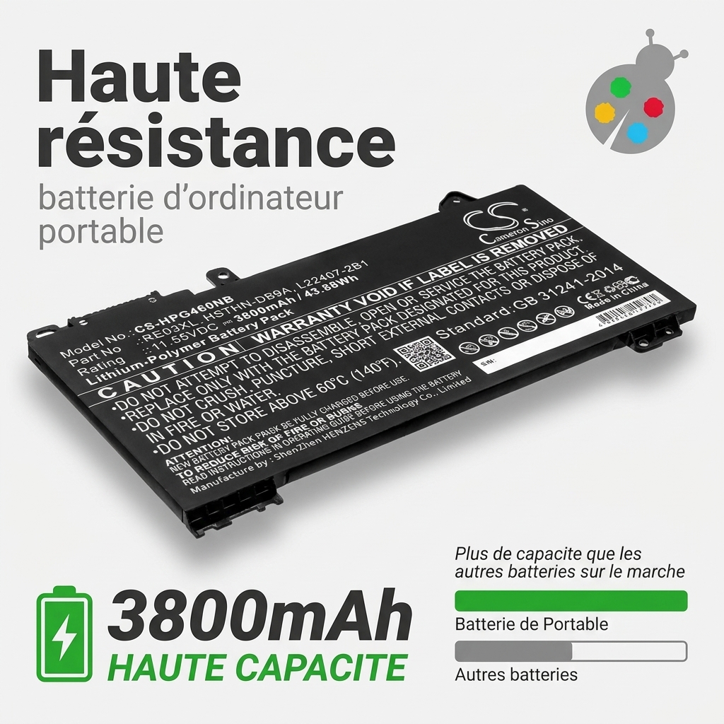 Akkus und ersatzakkus laptop hp probook 440 g6 6bt83pc