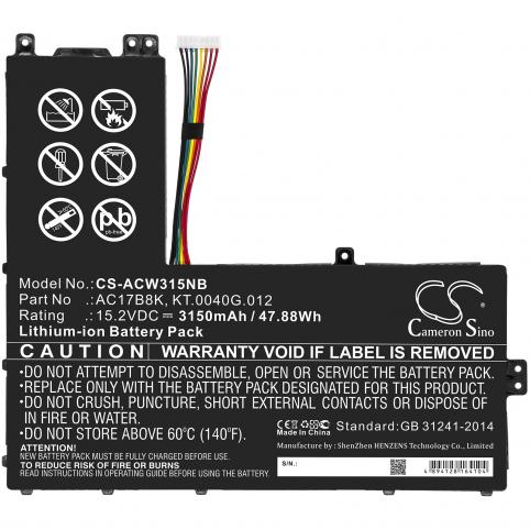 Akkus-und-ersatzakkus acer swift 3 sf315-52