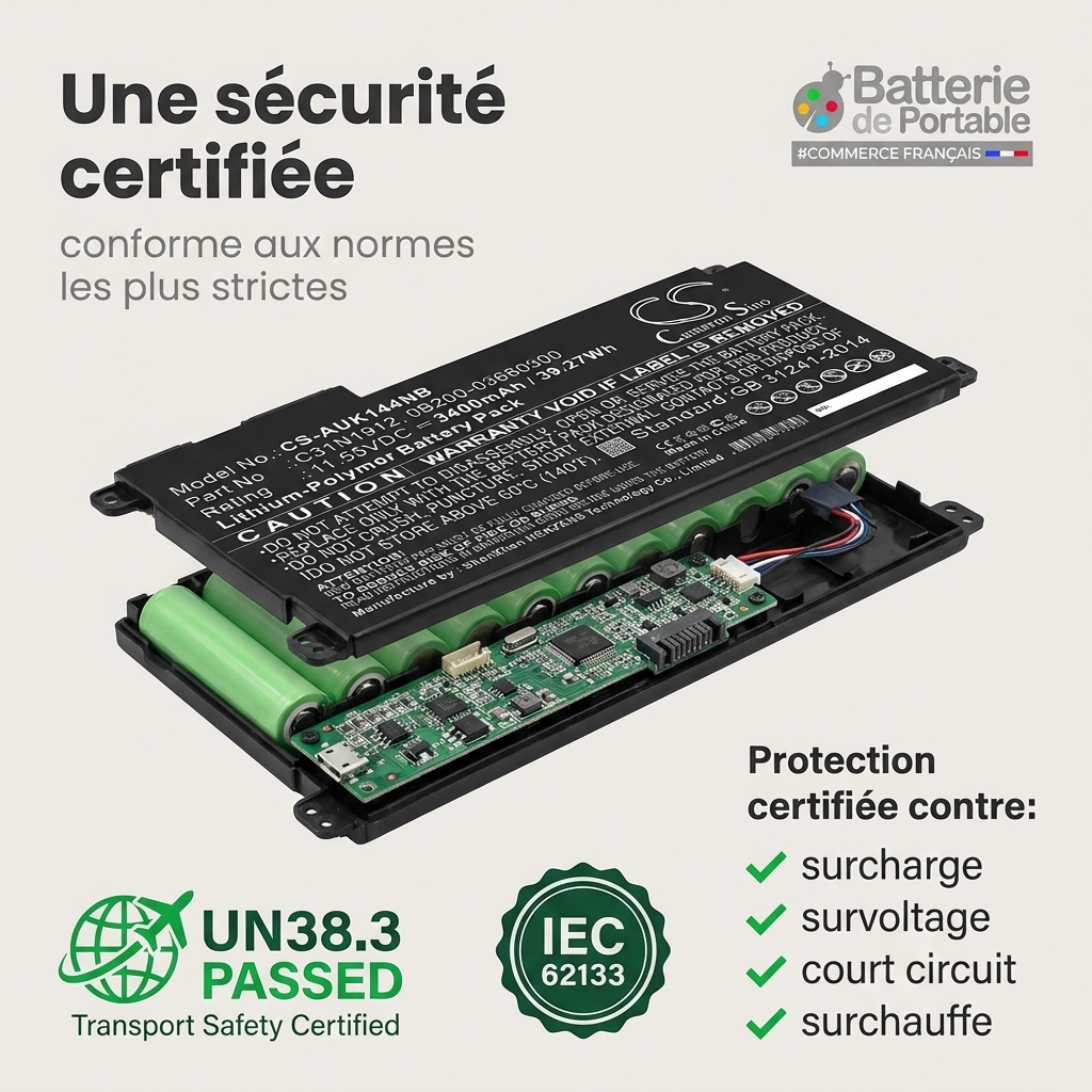Akkus und ersatzakkus laptop asus vivobook e510ma ej059t