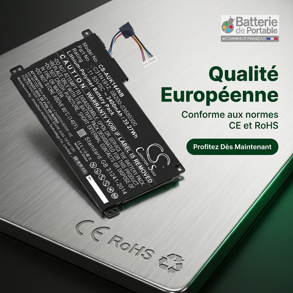 Akkus und ersatzakkus laptop asus vivobook e510ma ej059t