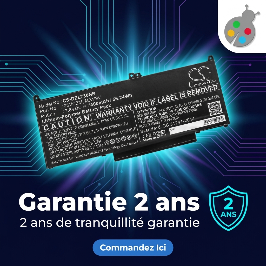 Akkus und ersatzakkus laptop dell latitude 14 7400