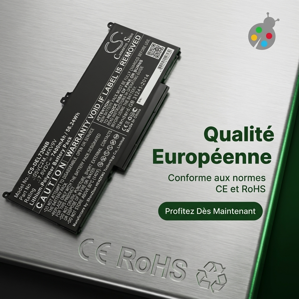Akkus und ersatzakkus laptop dell latitude 14 7400