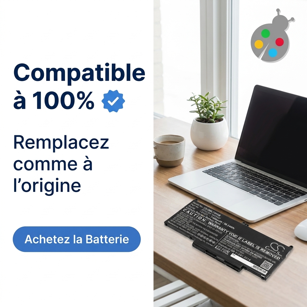 Akkus und ersatzakkus laptop dell latitude 14 7400