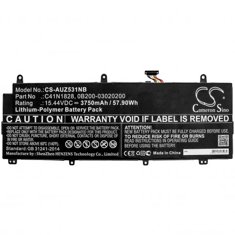 Akkus und ersatzakkus laptop asus rog zephyrus s gx531gv es007t