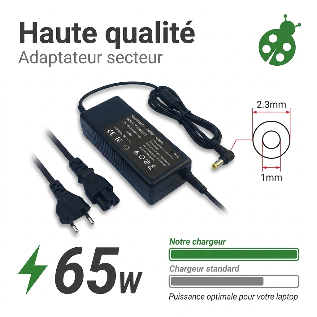 Ladegerate laptop essentielb smart mouv 1401