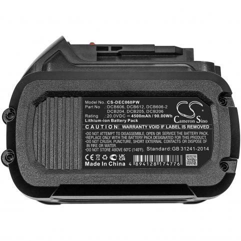 Akkus und ersatzakkus  dewalt dcb606 20v max