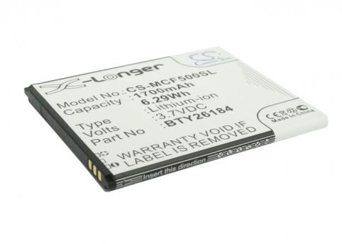 Akkus und ersatzakkus  mobistel haute capacitée bty26184 cynus f5