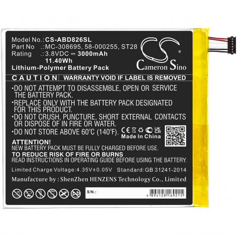 Akkus und ersatzakkus  amazon mc-308695 kindle fire m8s26g