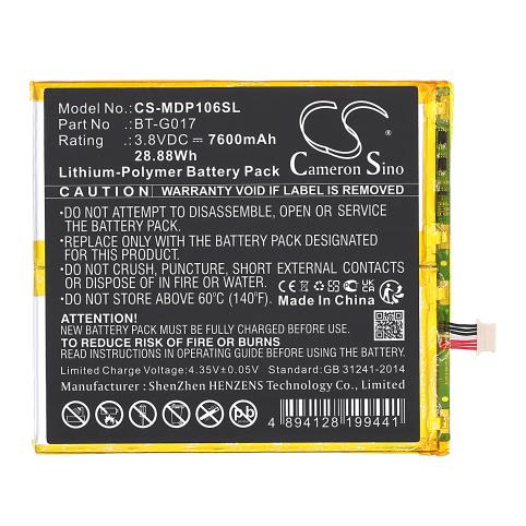 Akkus und ersatzakkus tablette medion lifetab p10602