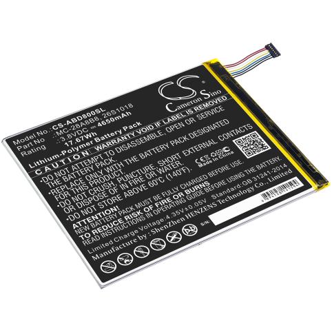Akkus und ersatzakkus tablette amazon kindle fire hd 8