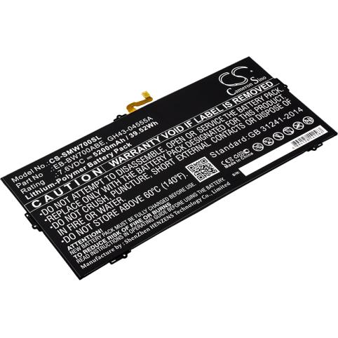 Akku für tablet samsung eb bw700abe galaxy tabpro s akkus und ersatzakkus
