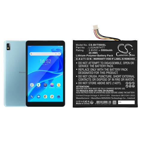 Akkus und ersatzakkus tablette blackview 3210099