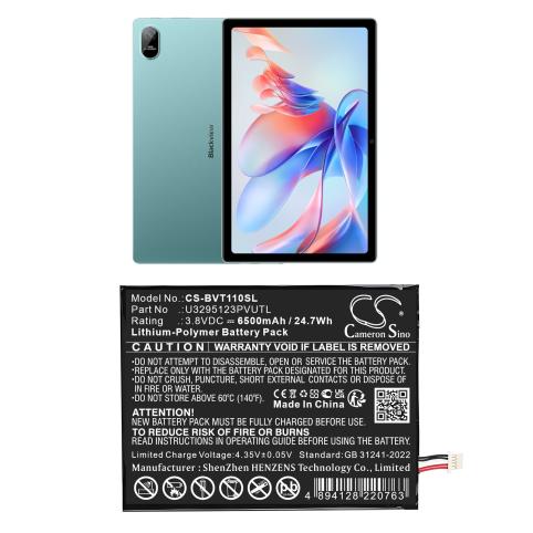 Akkus und ersatzakkus tablette blackview tab 11