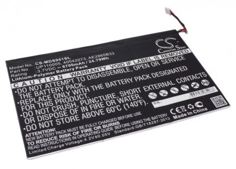 Akkus und ersatzakkus tablette medion md99000