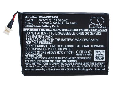 Akkus und ersatzakkus  acer bat-715(1icp5 60 80) iconia tab b1