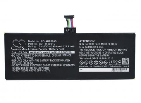 Akkus und ersatzakkus  asus vivotab tf600t c21-tf600td