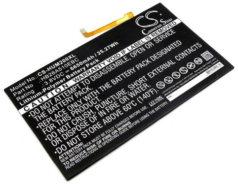 Akkus und ersatzakkus  huawei hb26a510ebc mediapad m2 10.1