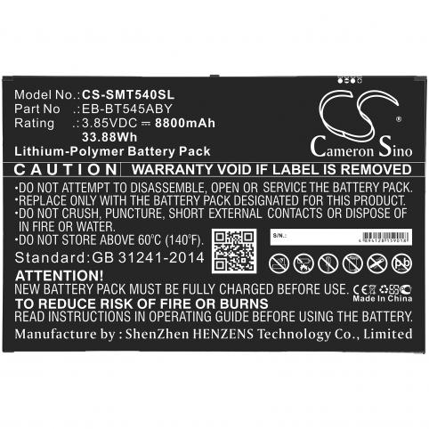 Akkus und ersatzakkus  samsung eb-bt545aby sm-t540