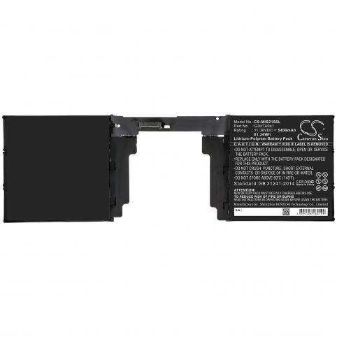 Akkus und ersatzakkus tablette microsoft surface book 2 1793 15