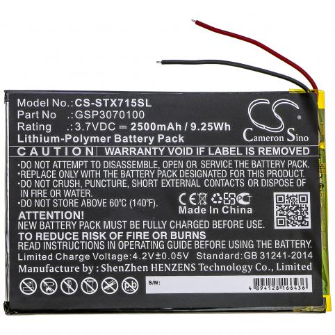 Akkus und ersatzakkus  smartab gsp3070100 st7150