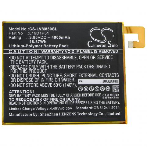 Akkus und ersatzakkus  lenovo l19d1p31 tab m8