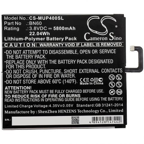 Akkus und ersatzakkus tablette xiaomi m1806d9e