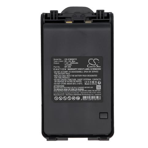 Akkus und ersatzakkus  icom bp-298 ic-f30