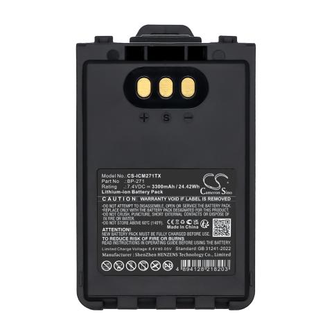 Akkus und ersatzakkus  icom bp-271 ic-31a