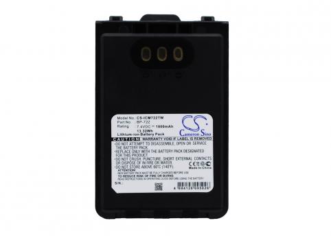 Akkus und ersatzakkus talkie walkie icom id 51a
