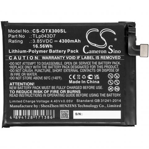 Akkus und ersatzakkus  alcatel tlp043d7 3x