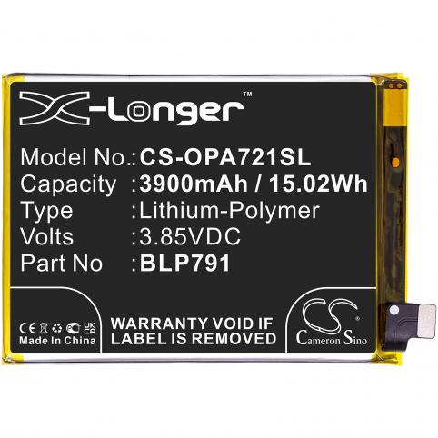Akkus und ersatzakkus  oppo blp791 a72 5g 2020