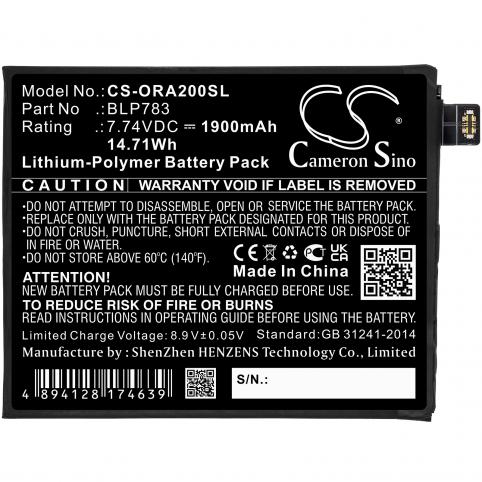 Akkus und ersatzakkus  oppo blp783 reno ace2