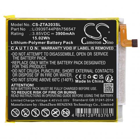 Akkus und ersatzakkus  zte li3939t44p8h756547