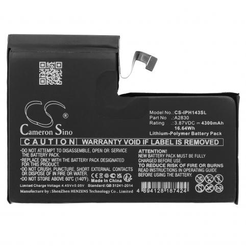 Akkus und ersatzakkus  apple a2830 iphone 14 pro max