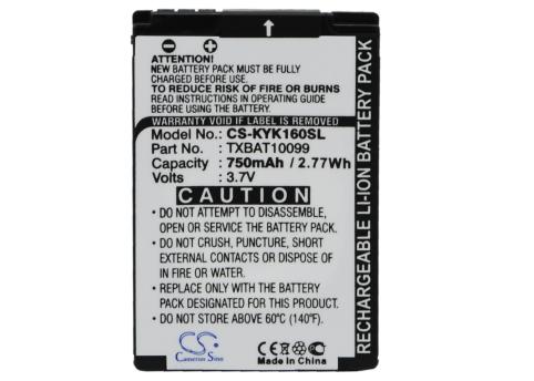 Akkus und ersatzakkus  qualcomm kyocera kx13 , kx16 , kx160 , kx12 , candid kx16