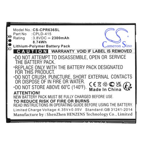 Akkus und ersatzakkus  coolpad cpld-415 btr3636ab