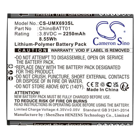 Akkus und ersatzakkus telefon umx u683cl