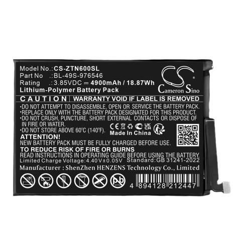 Akkus und ersatzakkus  zte bl-49s-976546 blade v60 vita
