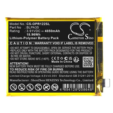 Akkus und ersatzakkus  realme blpa35 12 pro plus