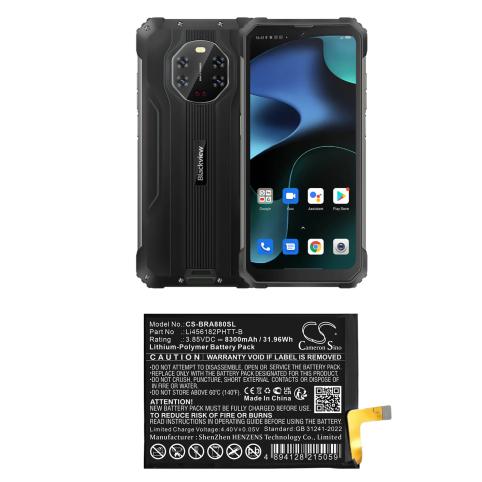 Akku für telefon blackview li456182phtt b bl8800 akkus und ersatzakkus telefon
